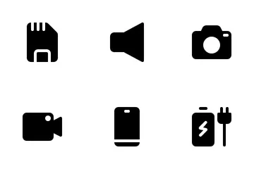 Interface utilisateur mobile Vol.2 Pack d'Icônes