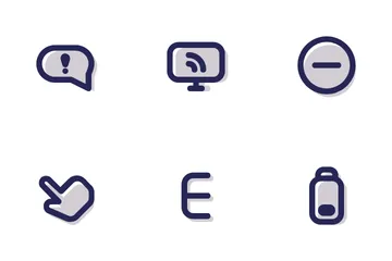 Mobile User Interface Icon Pack