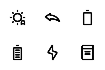 Mobile User Interface Icon Pack