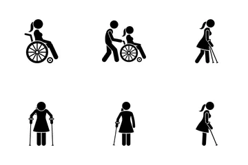 Mobility Aid Icon Pack