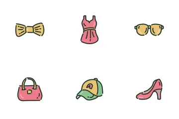 Moda Paquete de Iconos