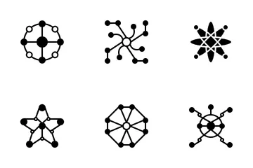 Modèle de réseau Pack d'Icônes