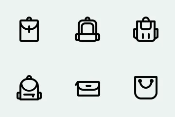 Modello di borsa Icon Pack