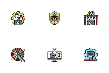 Modern Business Innovation Icon Pack