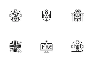 Modern Business Innovation Icon Pack