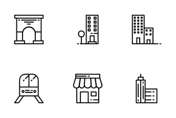 Modern City Icon Pack