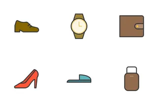 Modern Clothes Filled Icon