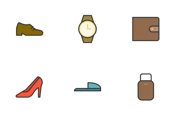 Modern Clothes Filled Icon Icon Pack
