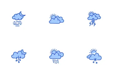 Modern Creative Weather Icon Pack