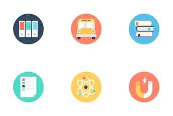 Modern Education 1 Icon Pack