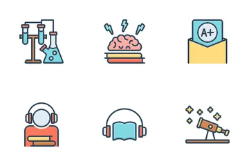 Modern Education Icon Pack