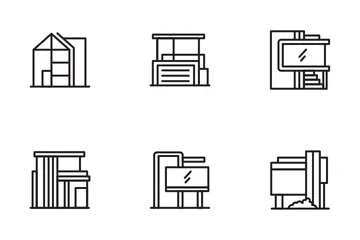 Modern House Icon Pack