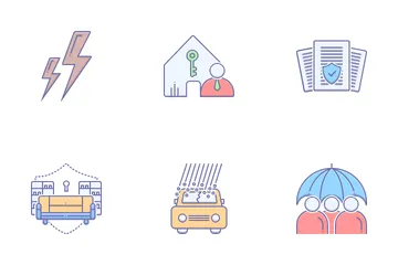 Modern Insurance Icon Pack
