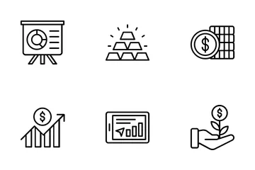Modern-investments Icon Pack