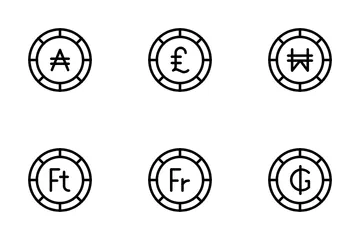 Moeda Pacote de Ícones