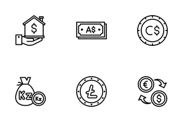 Moedas Pacote de Ícones