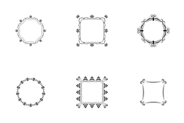 Molduras e Monogramas Pacote de Ícones