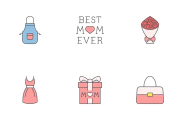 Mom Day Icon Pack