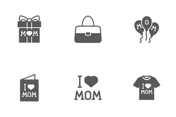 Mom Day Icon Pack