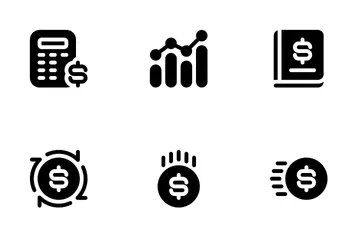 Moneda y economía Paquete de Iconos