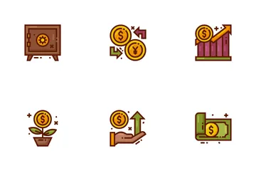 Money And Finance Icon Pack