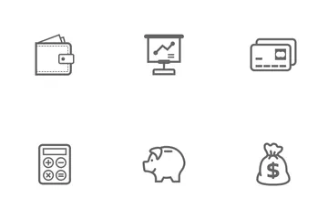 Money And Finance Icon Pack