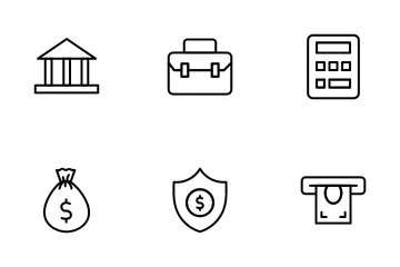 Money And Finance Icon Pack