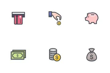 Money And Finance Icon Pack