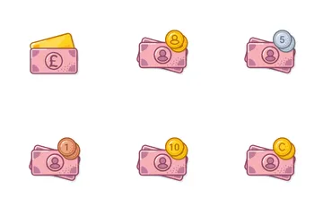 Money And Nothing More Icon Pack