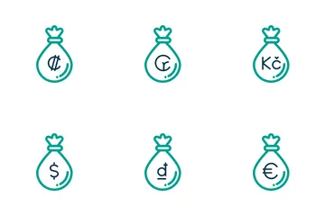 Money Bag Icon Pack