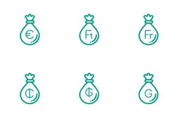 Money Bag Icon Pack