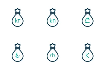 Money Bag Icon Pack