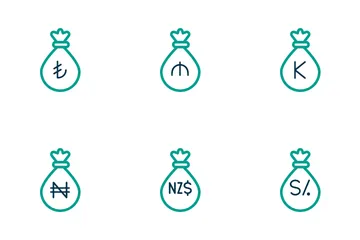 Money Bag Icon Pack