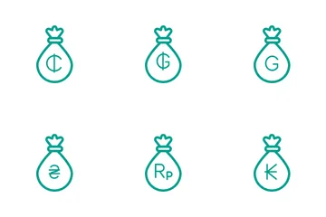 Money Bag Icon Pack