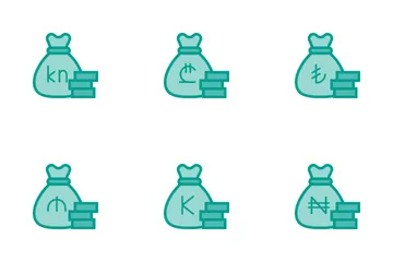 Money Bag Icon Pack