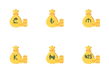 Money Bag Icon Pack