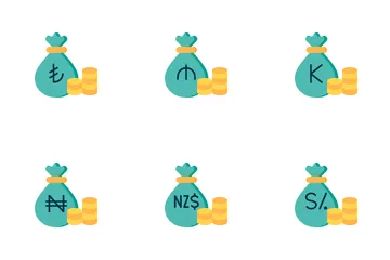 Money Bag Icon Pack