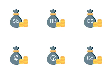 Money Bag Icon Pack