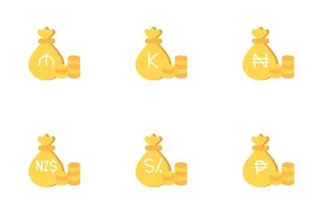 Money Bag Icon Pack