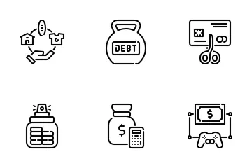 Money Education Icon Pack
