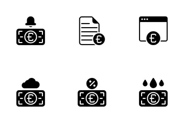 Money Euro Icon Pack