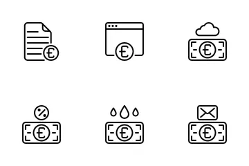 Money Euro Icon Pack