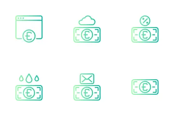 Money Euro Icon Pack