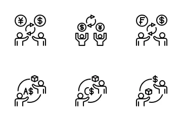 Money Exchange Icon Pack