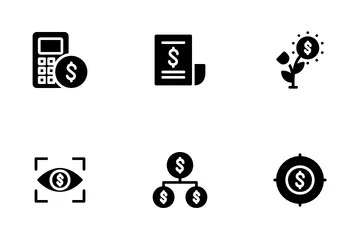 Money Investment Icon Pack