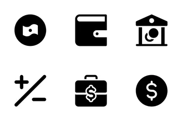 Money Investment & Savings Vol-1 Icon Pack