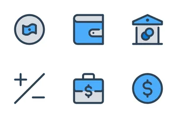 Money Investment & Savings Vol-1 Icon Pack