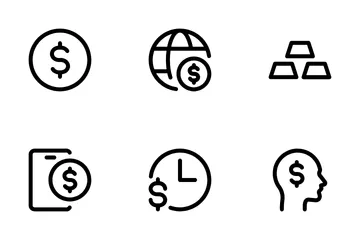 Money Investment & Savings Vol-1 Icon Pack