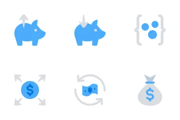 Money Investment & Savings Vol-2 Icon Pack