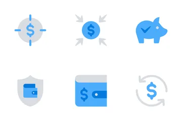 Money Investment & Savings Vol-3 Icon Pack